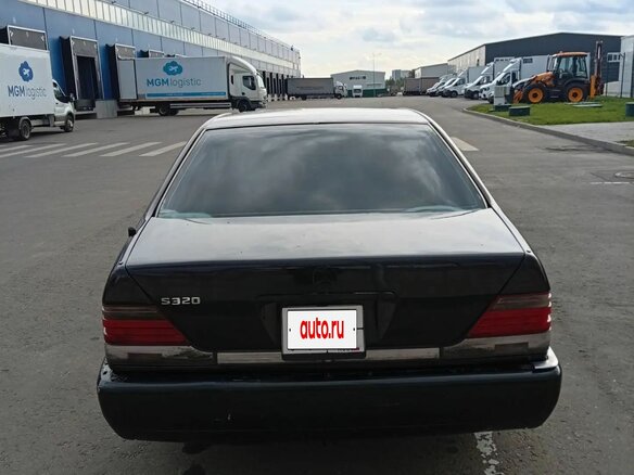 1991 Mercedes-Benz S-Класс 300 III (W140), чёрный, 390000 рублей - вид 3