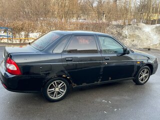2011 Lada (ВАЗ) Priora I, чёрный, 140000 рублей, вид 3