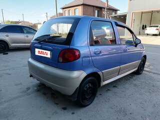 2008 Daewoo Matiz Best I Рестайлинг, голубой, 200000 рублей, вид 4