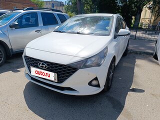 2020 Hyundai Solaris II Рестайлинг, белый, 1150000 рублей, вид 1