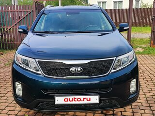 2017 Kia Sorento II Рестайлинг, синий, 1750000 рублей, вид 1