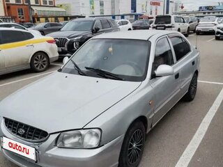 2007 Hyundai Accent ТагАЗ II, серый, 215000 рублей, вид 1