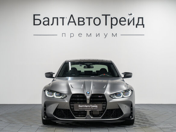 2024 BMW M3 Competition Package VI (G80) Рестайлинг, серый, 14490000 рублей - вид 4