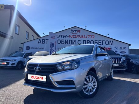 2021 Lada (ВАЗ) Vesta I, серебристый, 866000 рублей, вид 1