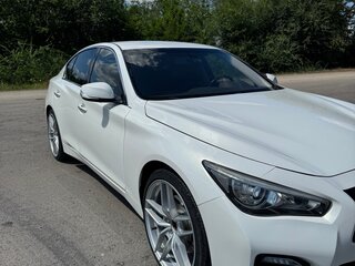 2014 Infiniti Q50 I, белый, 1600000 рублей, вид 4