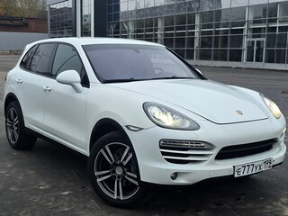 2012 Porsche Cayenne Diesel II (958), белый, 2400000 рублей, вид 2