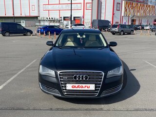 2011 Audi A8 Long III (D4), чёрный, 1400000 рублей, вид 2