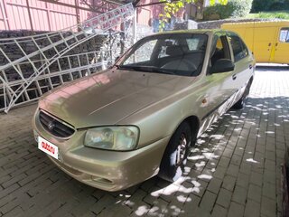 2005 Hyundai Accent ТагАЗ II, бежевый, 300000 рублей, вид 1