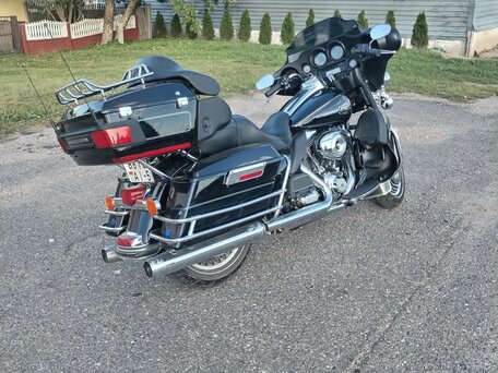 2012 Harley-Davidson Electra Glide, чёрный, 841361 рублей, вид 5