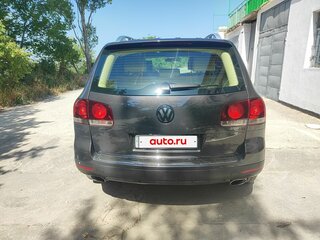 2008 Volkswagen Touareg I Рестайлинг, чёрный, 1500000 рублей, вид 4