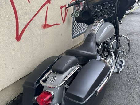 2002 Harley-Davidson Electra Glide, синий, 600000 рублей, вид 4
