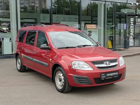 2017 Lada (ВАЗ) Largus I, красный, 560000 рублей, вид 3