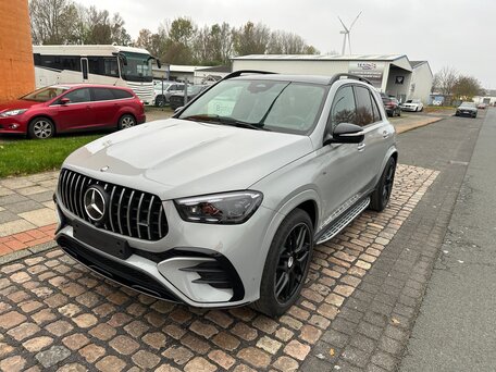 2025 Mercedes-Benz GLE AMG 53 AMG II (V167) Рестайлинг, серебристый, 18350000 рублей, вид 4