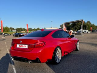 2018 BMW 4 серии 430d F32/F33/F36 Рестайлинг, красный, 3850000 рублей, вид 3