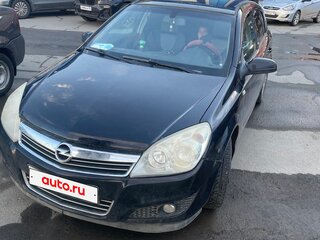 2007 Opel Astra H Рестайлинг, чёрный, 311000 рублей, вид 2