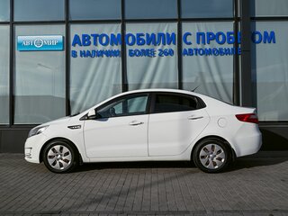 2012 Kia Rio 4-speed III, белый, 837000 рублей, вид 2