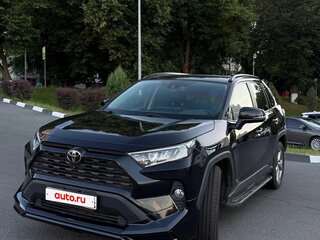 2021 Toyota RAV4 V (XA50), чёрный, 3650000 рублей, вид 4