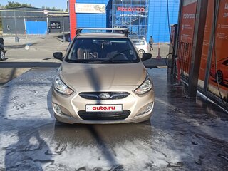 2014 Hyundai Solaris I Рестайлинг, белый, 870000 рублей, вид 1