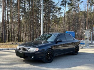 2007 Kia Spectra I Рестайлинг 2, чёрный, 249999 рублей, вид 1