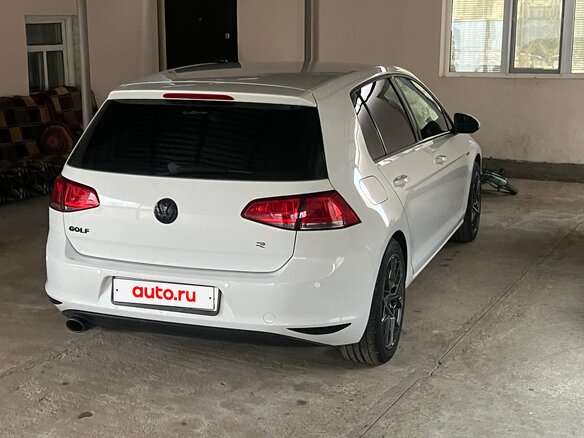 2014 Volkswagen Golf VII, белый - вид 10