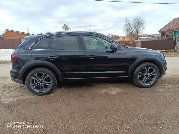 2009 Audi Q5 I (8R), чёрный, 1300000 рублей - вид 4