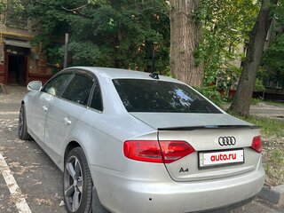 2009 Audi A4 IV (B8), серебристый, 700000 рублей, вид 4