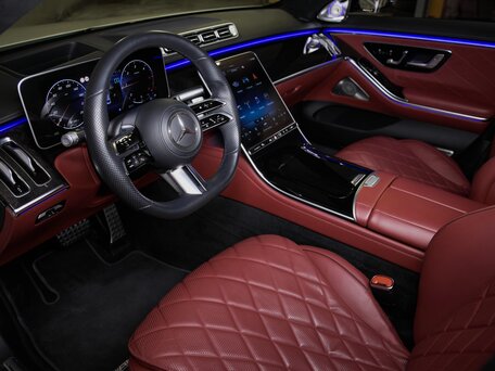 2020 Mercedes-Benz S-Класс 350 d Long 4MATIC VII (W223), белый, 8725000 рублей, вид 2