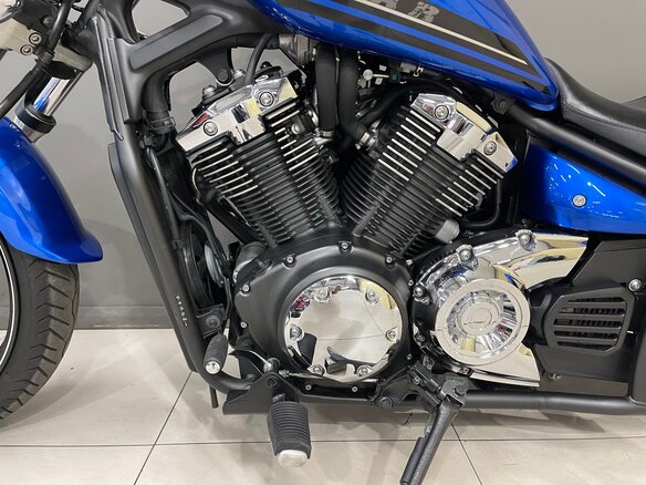 2014 Yamaha XVS1300, синий, 950000 рублей - вид 9