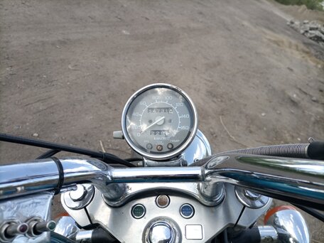 1996 Honda Steed 600, синий, 340000 рублей, вид 2