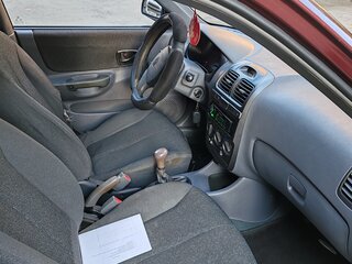 2007 Hyundai Accent ТагАЗ II, красный, 230000 рублей, вид 5