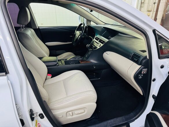 2011 Lexus RX 450h III, белый, 2300000 рублей - вид 6