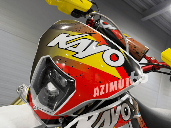 2026 Kayo Evolution YX140EM, белый, 129990 рублей - вид 18
