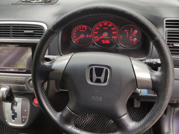 2005 Honda Stream I Рестайлинг, фиолетовый, 530000 рублей - вид 12