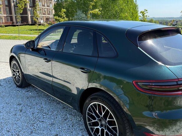 2014 Porsche Macan Turbo I, зелёный, 2850000 рублей - вид 3