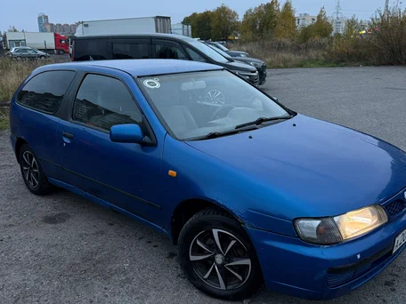 1998 Nissan Almera I (N15), синий, вид 1