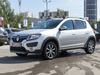2015 Renault Sandero Stepway II, серебристый, 959000 рублей, вид 2