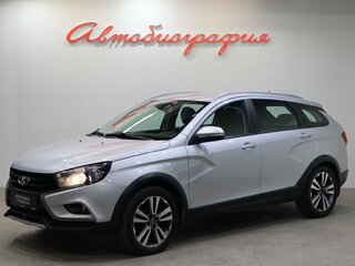 2019 Lada (ВАЗ) Vesta SW Cross I, серебристый, 790000 рублей, вид 1