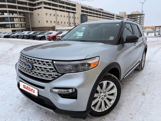 2019 Ford Explorer VI, серебристый, 2060000 рублей, вид 2