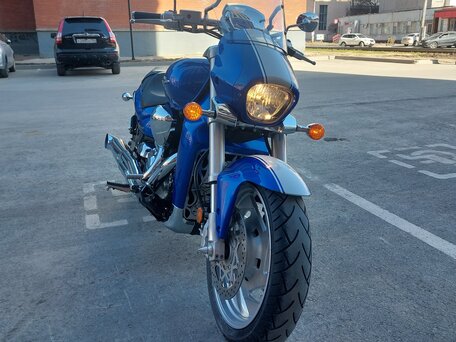 2007 Suzuki Boulevard M109R, синий, 1100000 рублей, вид 4