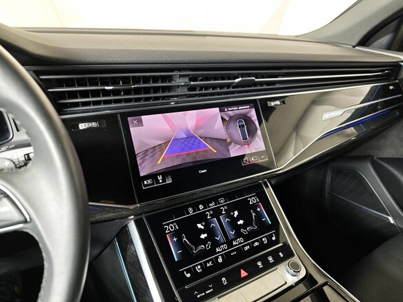 2019 Audi Q8 55 TFSI I (4M), чёрный, 6150000 рублей - вид 20