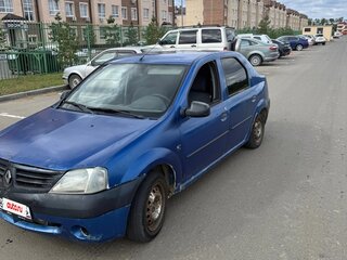 2006 Renault Logan I, синий, 130000 рублей, вид 1