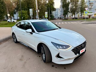 2021 Hyundai Sonata VIII (DN8), белый, 2580000 рублей, вид 3
