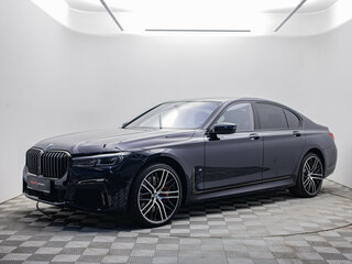 2020 BMW 7 серии Long 730Ld xDrive VI (G11/G12) Рестайлинг, чёрный, 5730000 рублей, вид 1