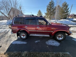 1991 Toyota Land Cruiser 80 Series, пурпурный, 3000000 рублей, вид 5