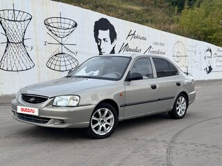 2007 Hyundai Accent ТагАЗ II, бежевый, 325000 рублей, вид 1
