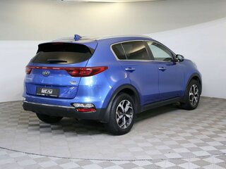 2018 Kia Sportage IV Рестайлинг, синий, 1875000 рублей, вид 5