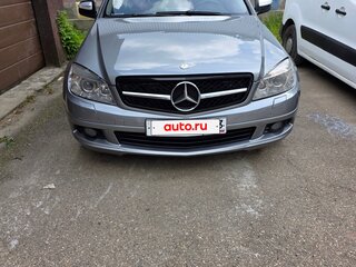 2008 Mercedes-Benz C-Класс 180 Kompressor III (W204), серый, 850000 рублей, вид 1
