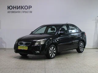 2010 Kia Rio II Рестайлинг, чёрный, 359000 рублей, вид 1