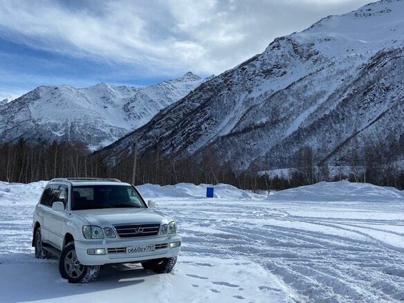 2004 Lexus LX 470 II Рестайлинг, белый, 2150000 рублей - вид 22