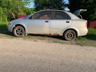 2004 Chevrolet Aveo I, серый, 125000 рублей, вид 4